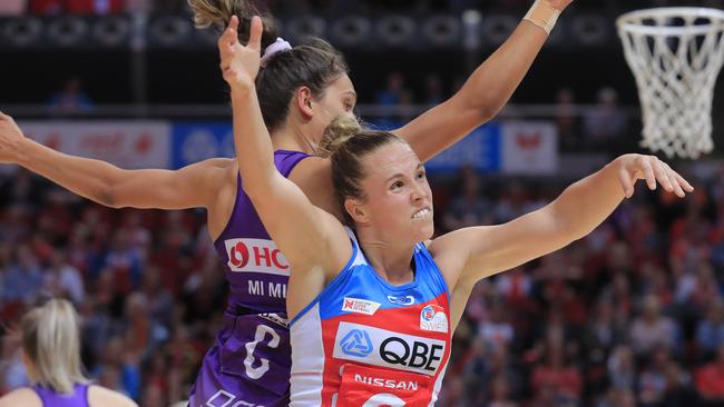 Paige Hadley is ready to put her body on the line to help the Swifts secure the season decider.