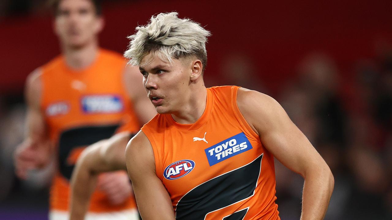 Giants spokesman – and Jack Ginnivan look alike – Cooper Hamilton. Picture: Michael Klein