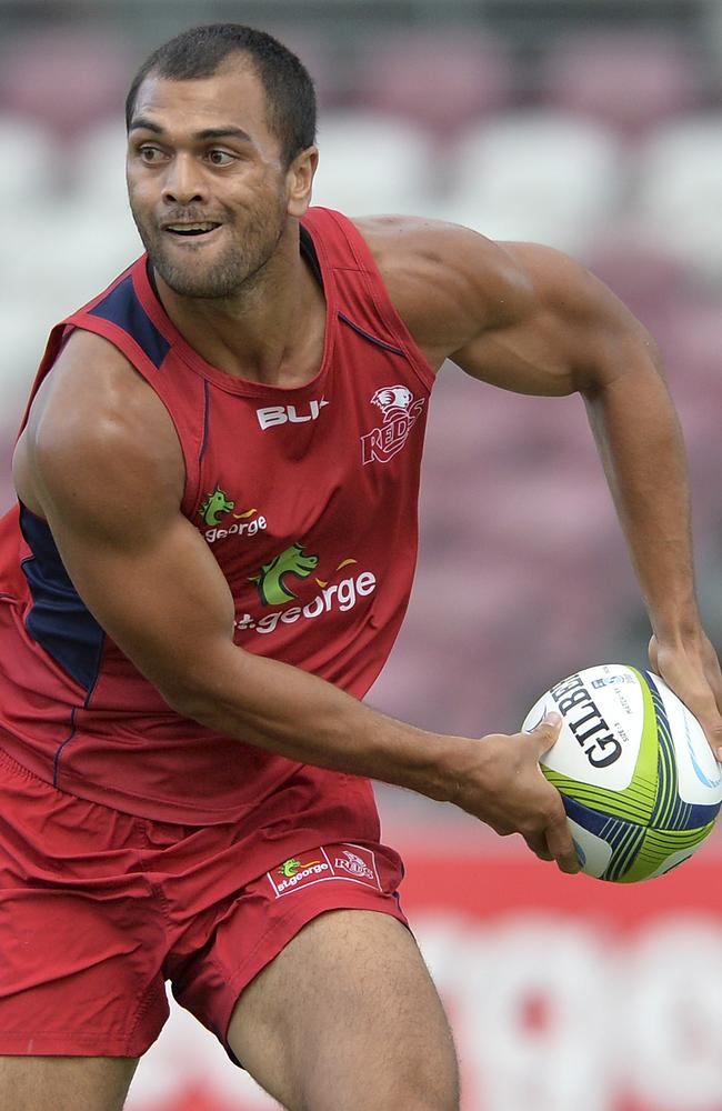 Karmichael Hunt will line up at fullback for the Reds.