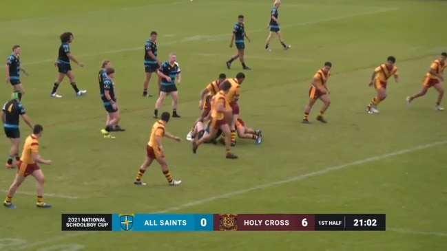 REPLAY: NRL Schoolboy Cup - All Saints College v Holy Cross College