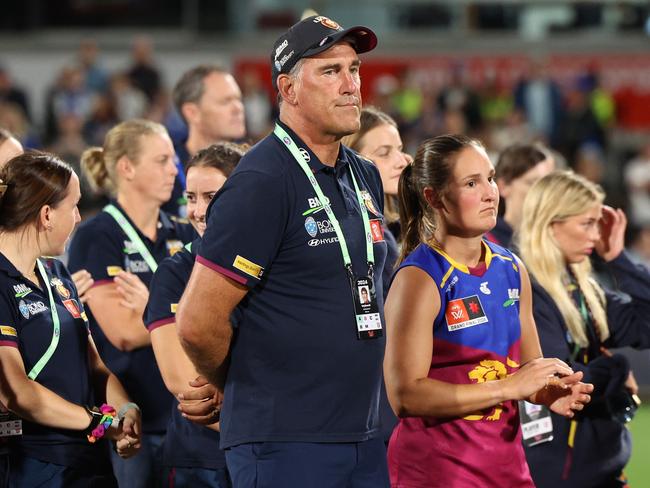 Starcevich after the 2024 grand final defeat. Picture: Getty Images