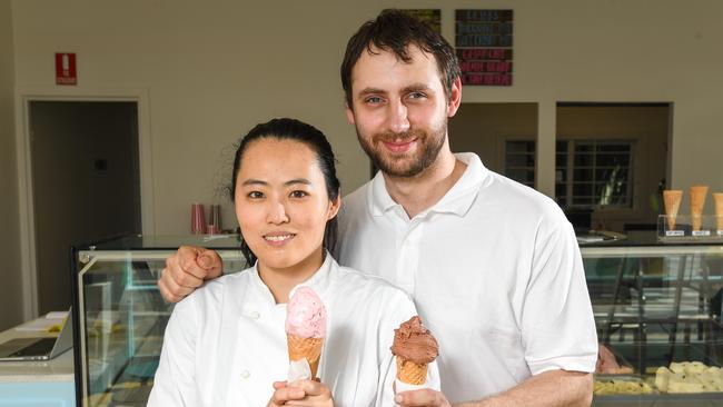 Paradise Gelato owner Joyce Ng (L) says she has received vague answers from Kingston City Council regarding the future of her shop. Picture: Penny Stephens