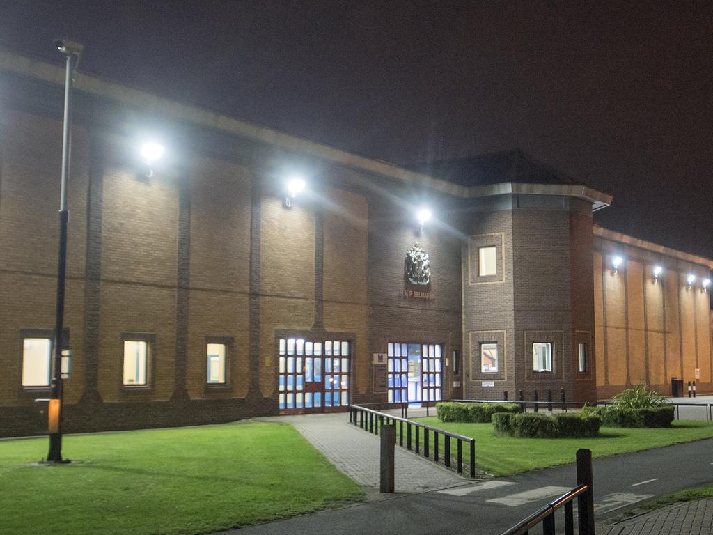 The Australian has been held at Belmarsh Prison, a grim facility in southeast London, since his arrest. Picture: Anthony Devlin/PA via AP, File