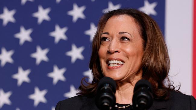 Vice president Kamala Harris who President Joe Biden has endorsed as the Democratic Party's new nominee.