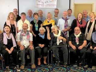 The Sing Thing is helping people with Parkinson's disease find their voice. Picture: Contributed