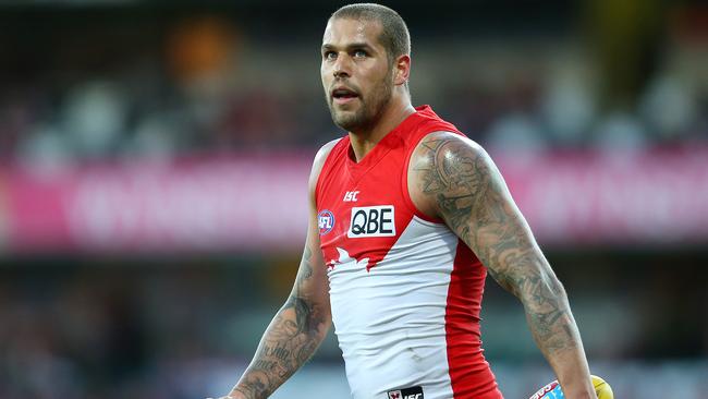 Lance Franklin has been a standout for Sydney. Picture: Getty Images.