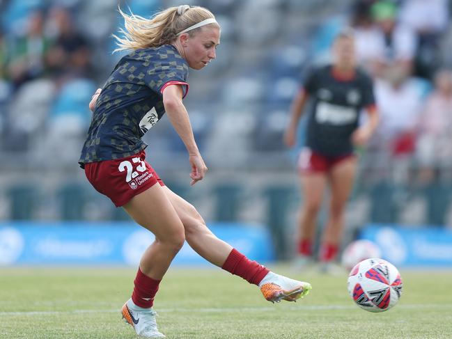 Fiona Worts is a key addition to Adelaide United. Picture: Mark Metcalfe/Getty Images