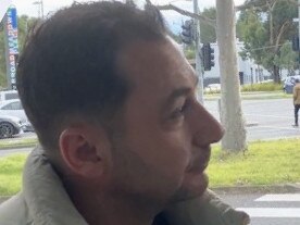 Aziz Pekakgul outside Broadmeadows Magistrates’ Court.