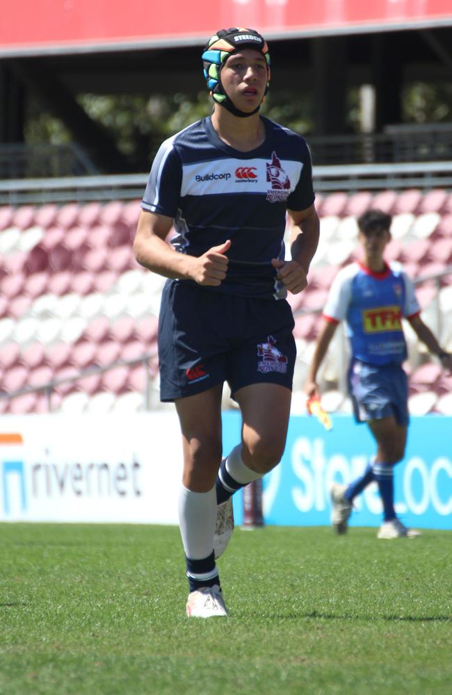 Emerging Reds Cup day one action between Brisbane White and Regional Queensland in the Under 15s.