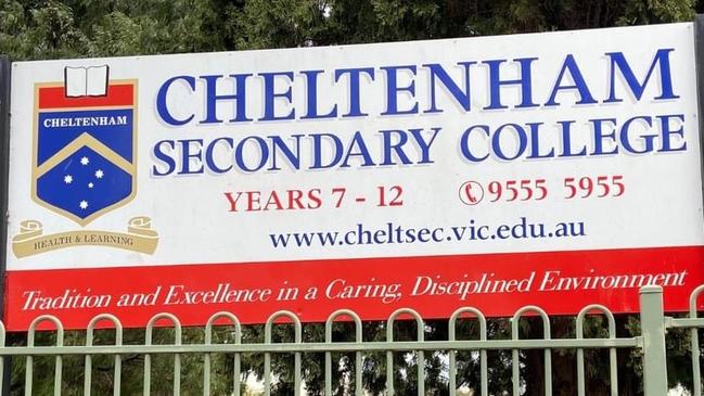 Parents at Cheltenham Secondary College don’t like the new uniform plans. Picture: Facebook