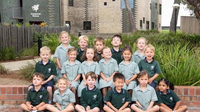 The Geelong College Foundation A Back L-R. Svea Schuyler, Jack Templeton, Edward Cox, Terry Arnott, Audrey Begg. Middle L-R. Max Booley, Blair Vince, Olivia Arnott, Arabella Hawkins, Paloma Kurul, Gabe Marsiglio. Front L-R Austin Arrigo, Emmy Burgess, Albert Fitzgerald, Thomas Lau, Charlotte Hardwick, Sasha Soni.