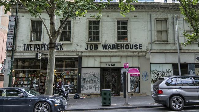 The building is one of Melbourne’s oldest shops. Picture: Sarah Matray