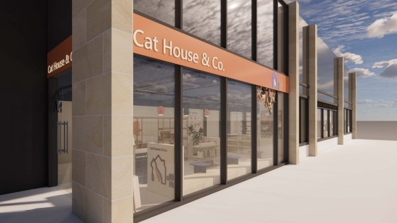 Cat House &amp; Co cafe is planned for Marina Square shopping centre at Wentworth Point.