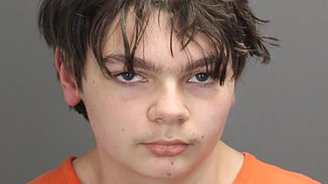 Ethan Crumbley shot dead four fellow students at his high school in the northern US state of Michigan. Picture: Oakland County Sheriff's Office / AFP.