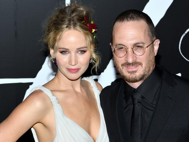 Lawrence and Aronofsky worked on mother! together. Picture: SIPA USA/Splash News