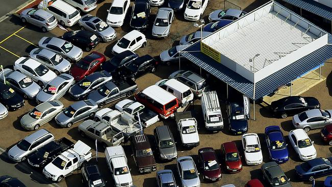 Car dealers around the country are being threatened by the coronavirus pandemic. Picture: John Appleyard