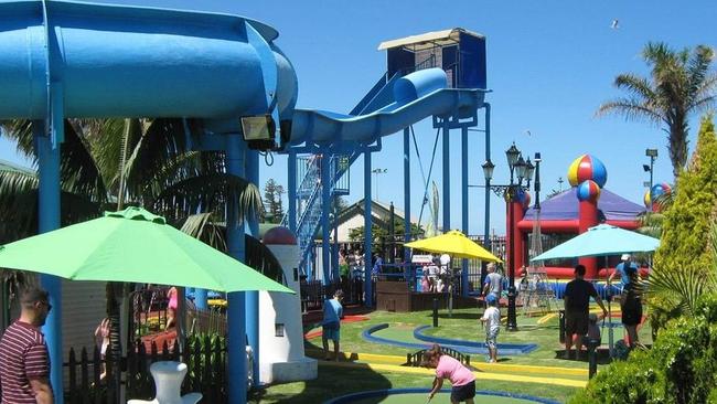 The Semaphore Waterslide was closed because of safety concerns. Picture: Supplied