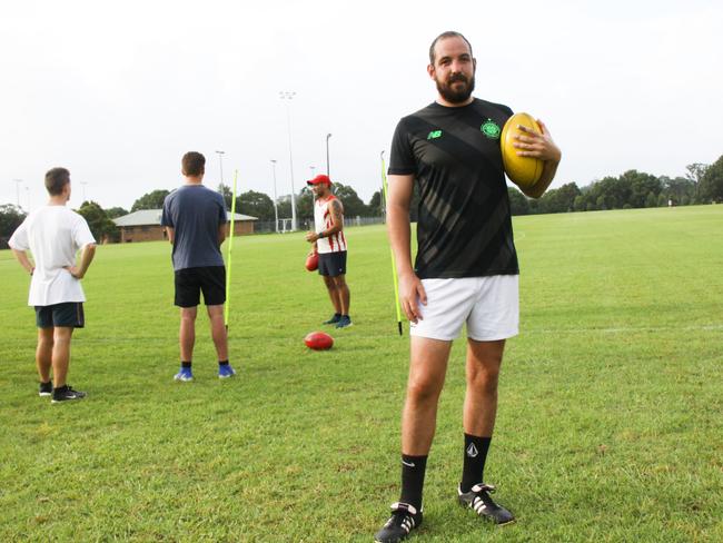 CAPTAIN'S CHOICE: The Lismore Swans have appointed former Aussie rules and Gaelic footballer Eoghan McNutt as their senior men's captain for 2020.