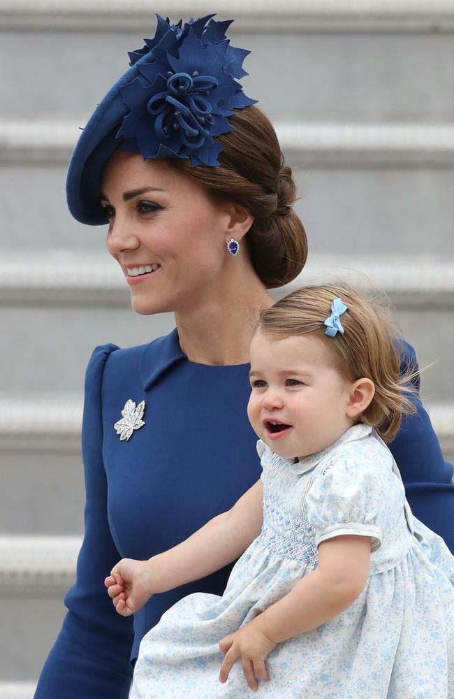 Princess Charlotte visited Canada with her parents and brother in September 2016.