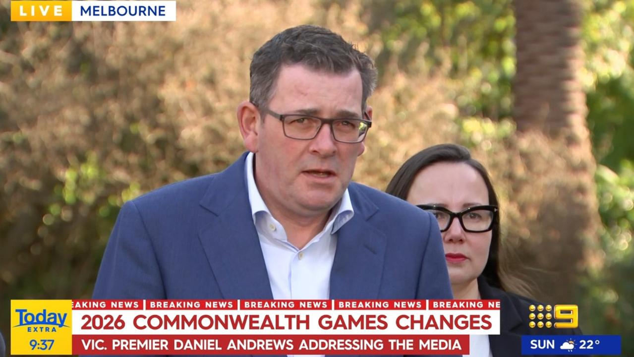 Commonwealth Games changes. Picture: Today/Channel 9