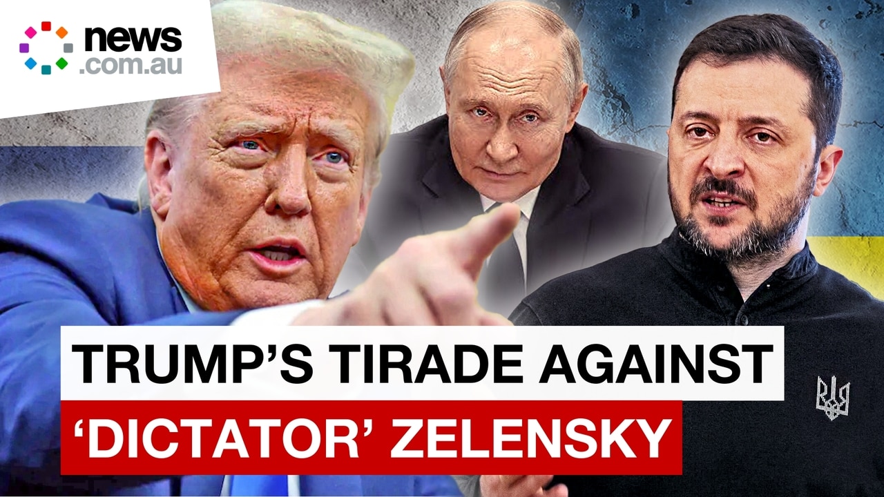 Trump calls Zelensky a 'dictator' in feud over peace talks