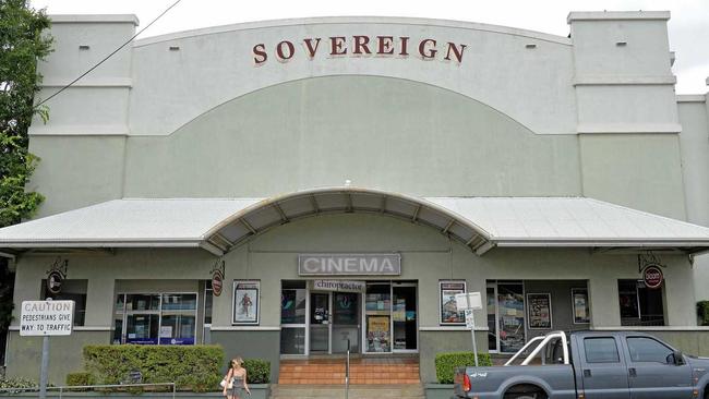 Sovereign cinema building, Monkland Street, Gympie. Picture: Patrick Woods