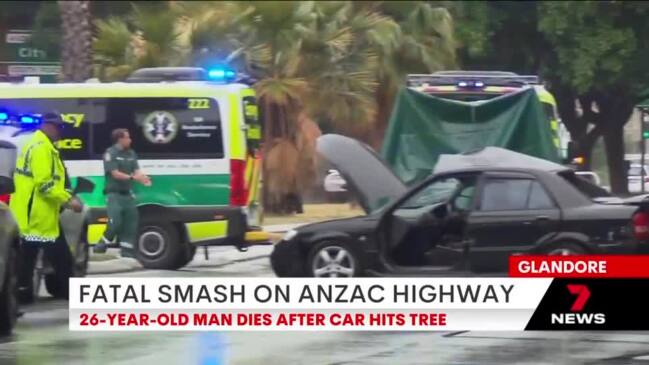 Man killed in Glandore crash on Anzac Highway (7NEWS)