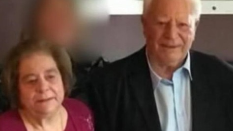 Frank Dimasi is charged with the alleged murder of his wife Maria Dimasi, left. Picture: 9News