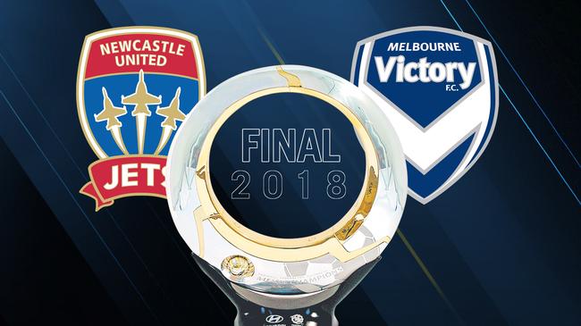 Newcastle Jets host the Melbourne Victory in the A-League Grand Final