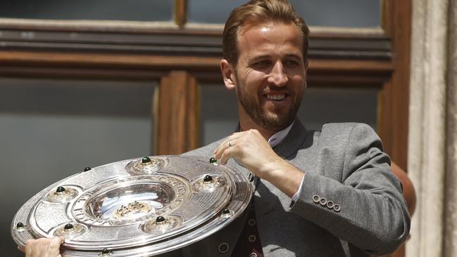 After winning his first ever trophy with Bayern Munich, can Harry Kane win another one at the FIFA CWC? (Photo by Johannes Simon/Getty Images)
