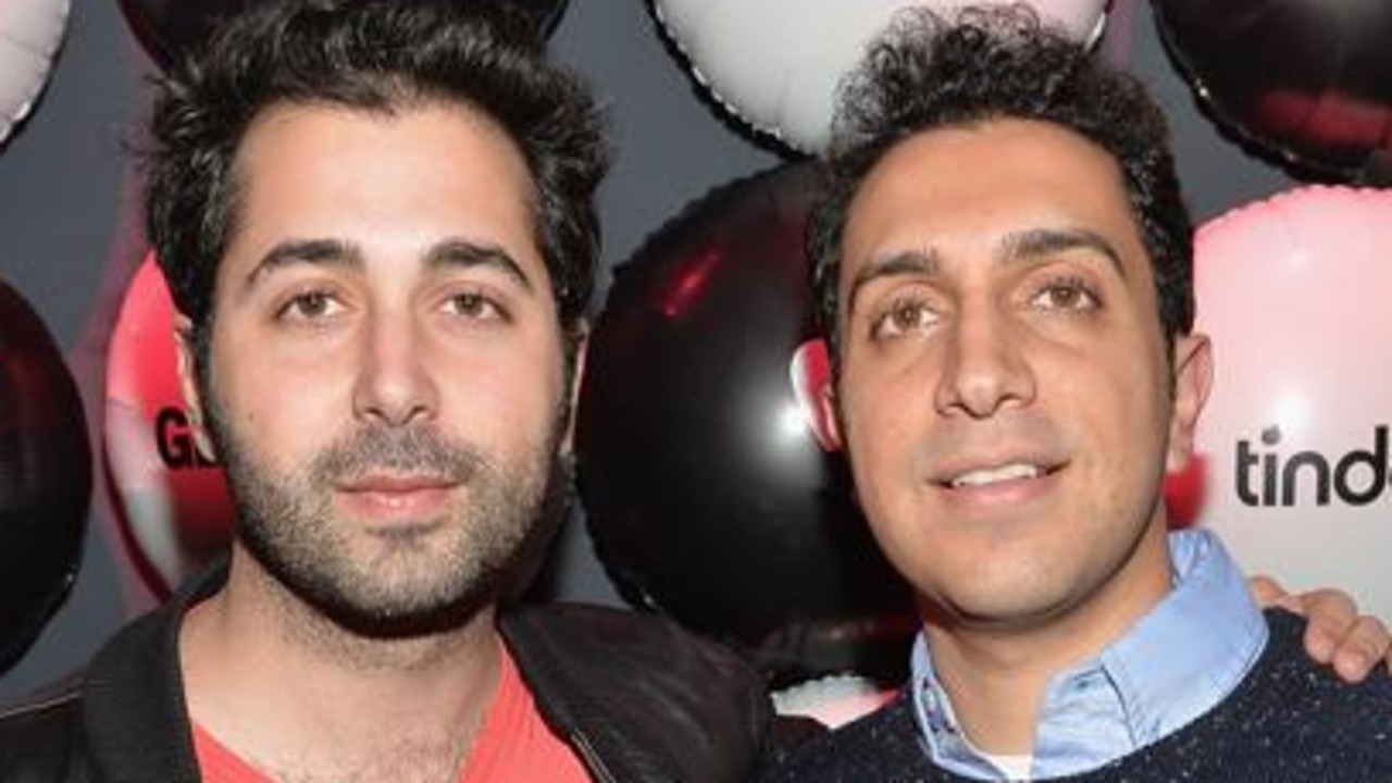 Tinder founders Sean Rad and Justin Mateen, were the first to back the health start up in 2019. Picture: Michael Buckner/Getty Images for Glamour