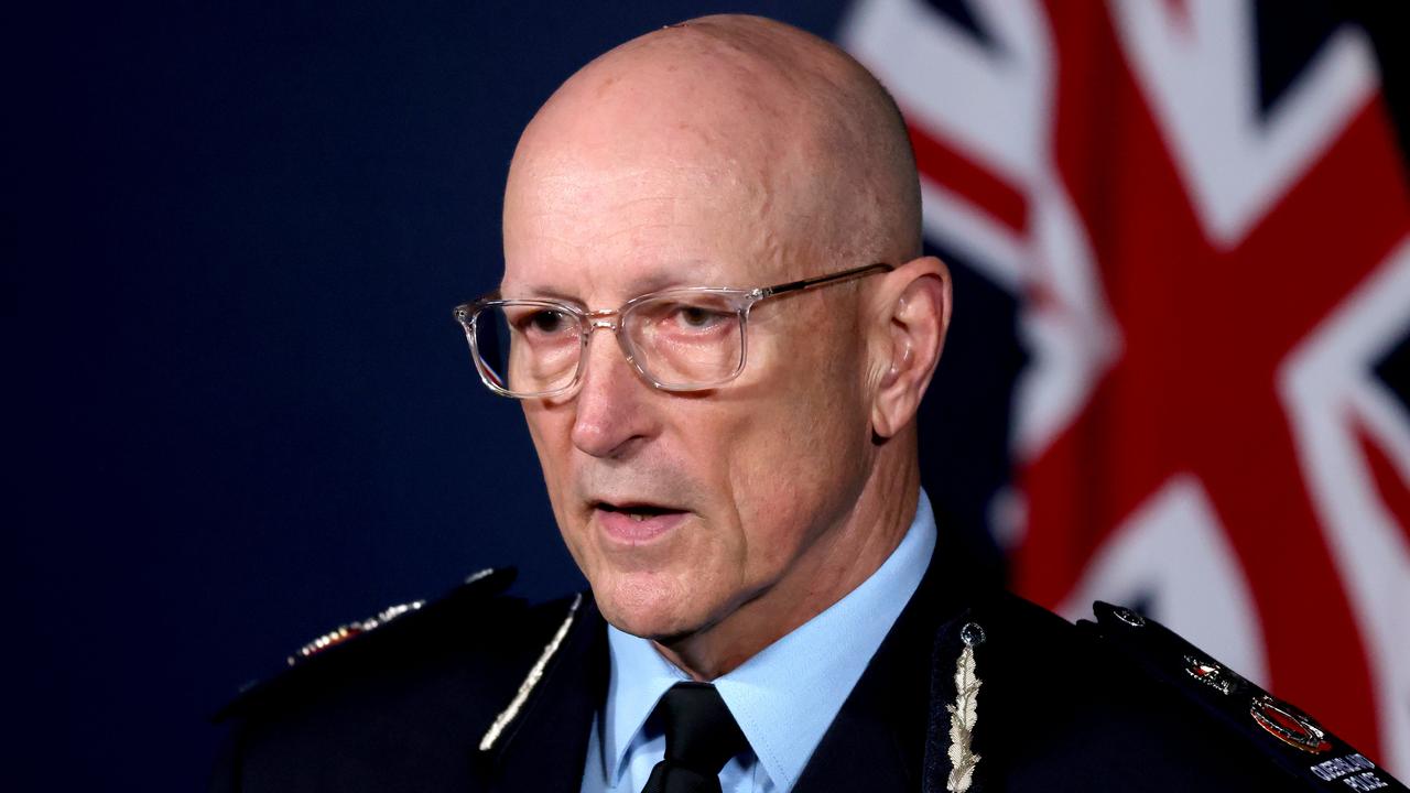 Queensland Police Commissioner Steve Gollschewski . Picture: Steve Pohlner