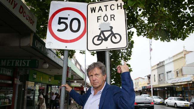 Pedestrian Council of Australia chairman Harold Scruby.