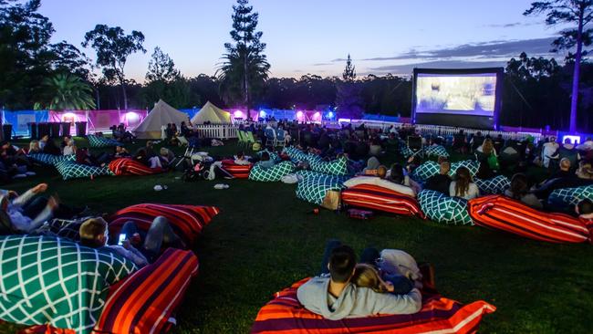 The outdoor cinema is always a popular event on the Hills calendar.