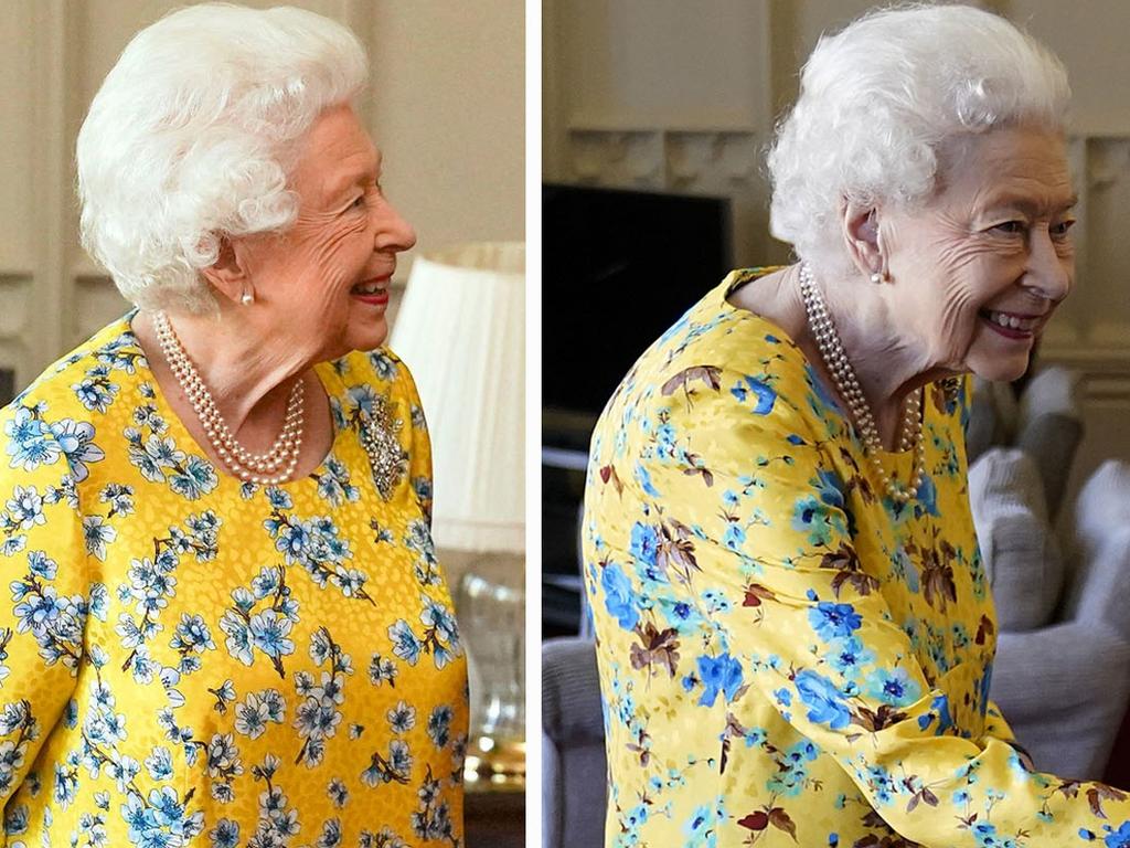 These photos just 12 months apart. Picture: Steve Parsons – WPA Pool/Getty Images