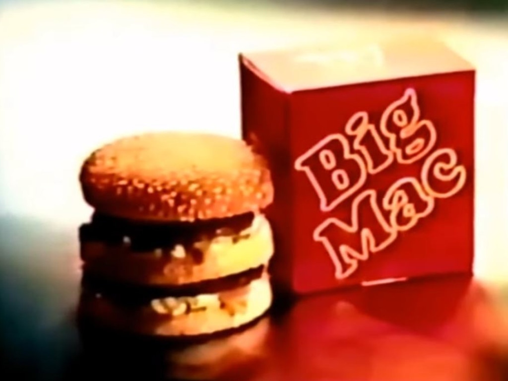 McDonald’s has brought back its famous jingle from adverts that ran in the 1970s. Picture: Supplied