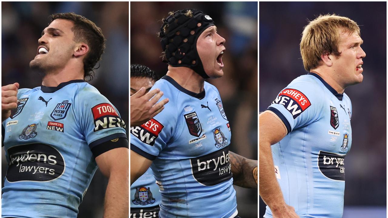 Nathan Cleary, Matt Burton and Jake Trbojevic.