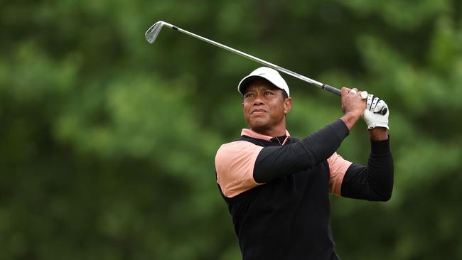 Tiger Woods could not be tempted by the enormous money on offer in the rebel tour. Picture: AFP