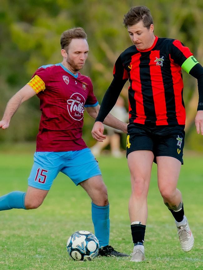 Gatton's Nicholas Edwards (right). Picture: DSL Photography