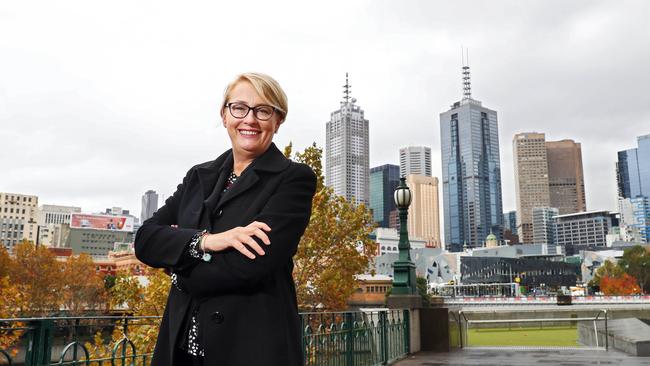 20/5/18 New Melbourne lord mayor Sally Capp. Aaron Francis/The Australian