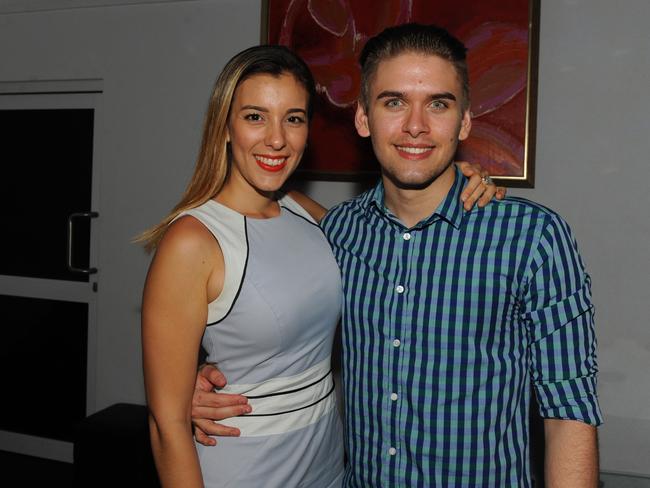SAVVY Lisa Pucciarmati and Daniel Lazzaroni at the Sovereign Hotel Picture Bryan Lynch