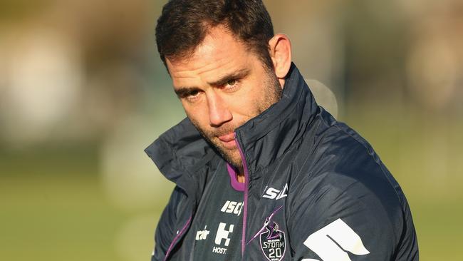 Former Queensland captain Cameron Smith. Picture: Getty