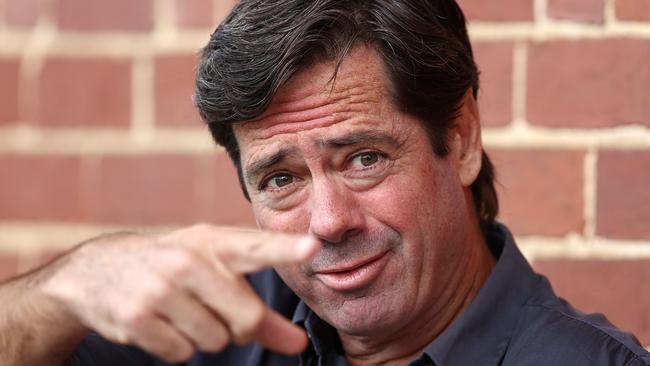 AFL boss Gillon McLachlan says clubs have to deal with the spectre of Covid and play on this season.