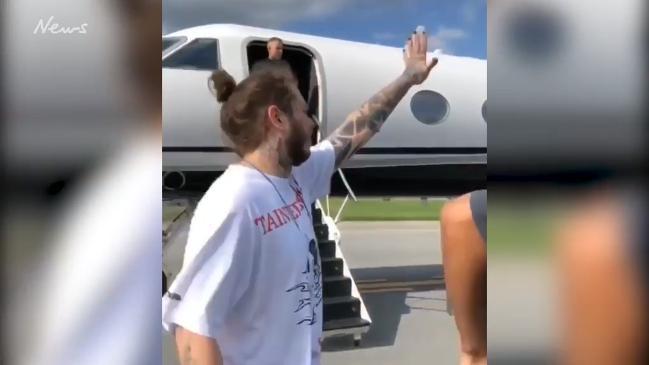 Post Malone  private plane makes a emergency landing at New York’s Stewart Airport