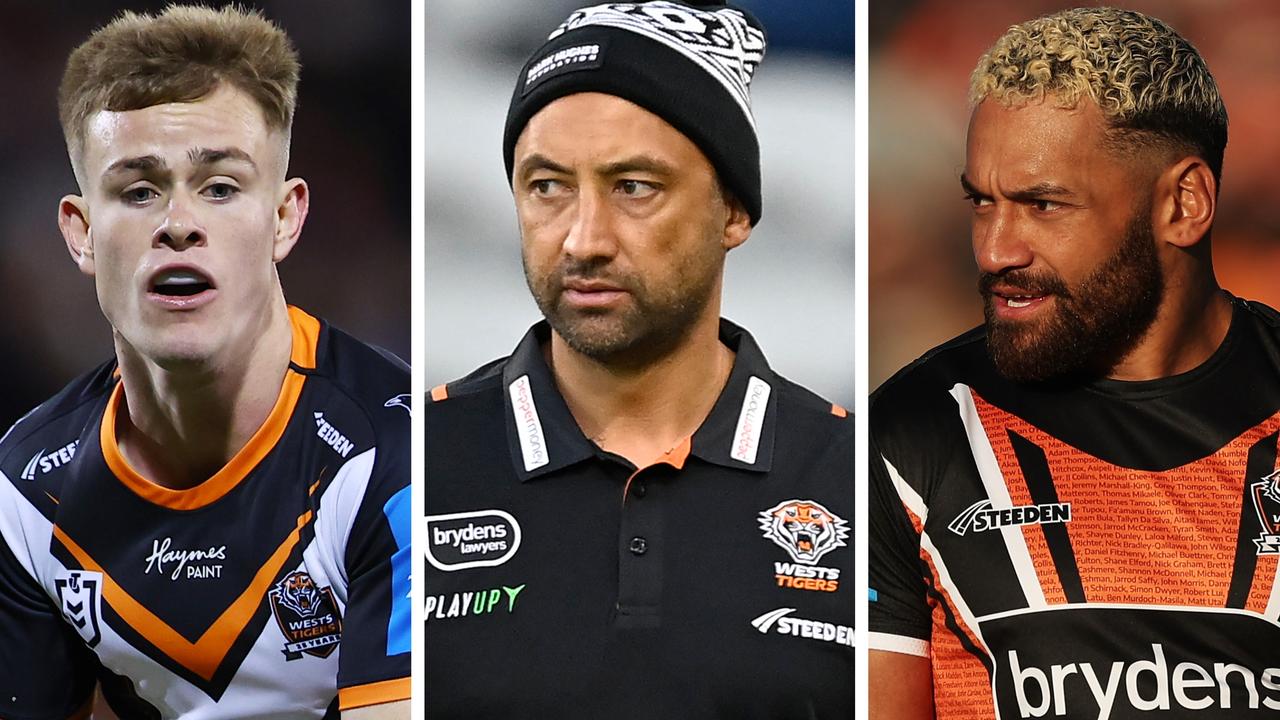 Lachlan Galvin, Benji Marshall and Api Koroisau