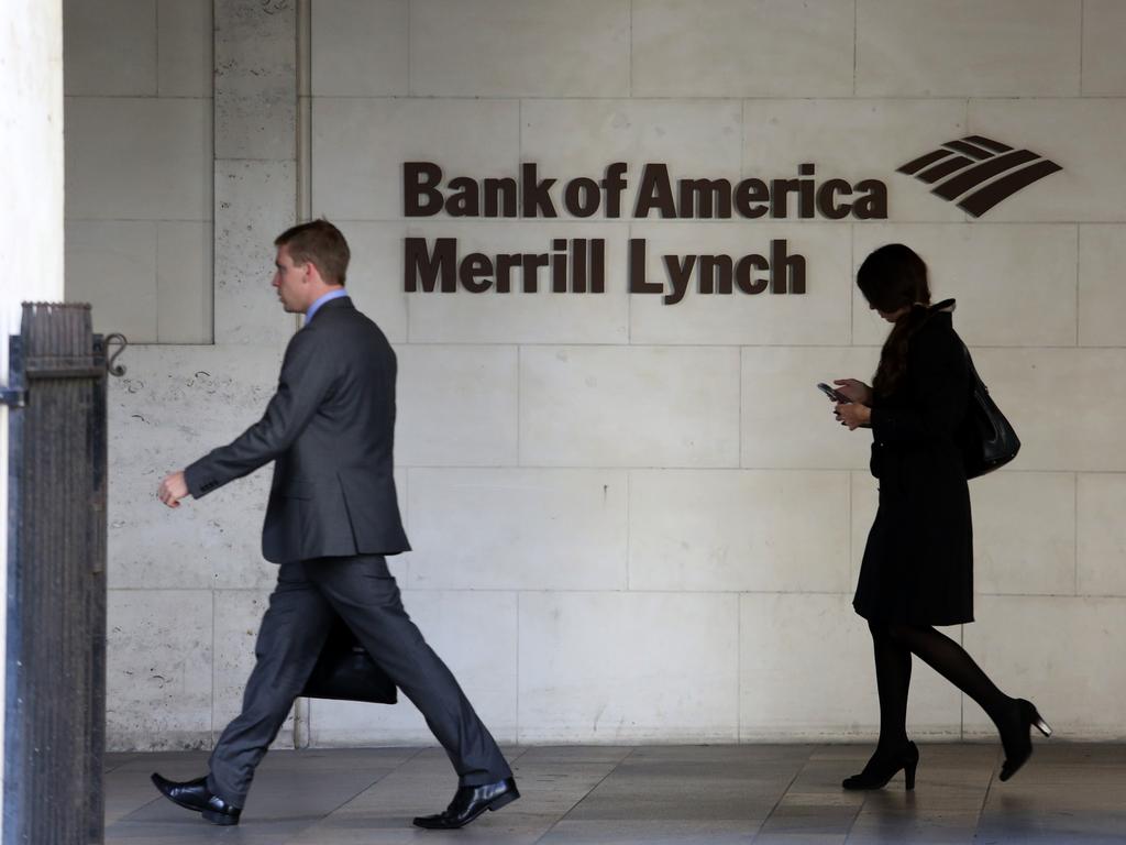 Data from Merrill Lynch suggest the majority of assets the firms manage are American-owned. Picture: Chris Ratcliffe/Bloomberg