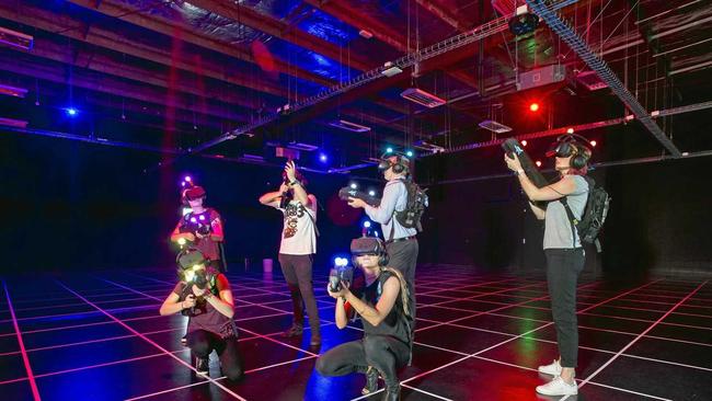 ON YOUR GAME: Zero Latency has opened a new gaming arena in Brisbane.