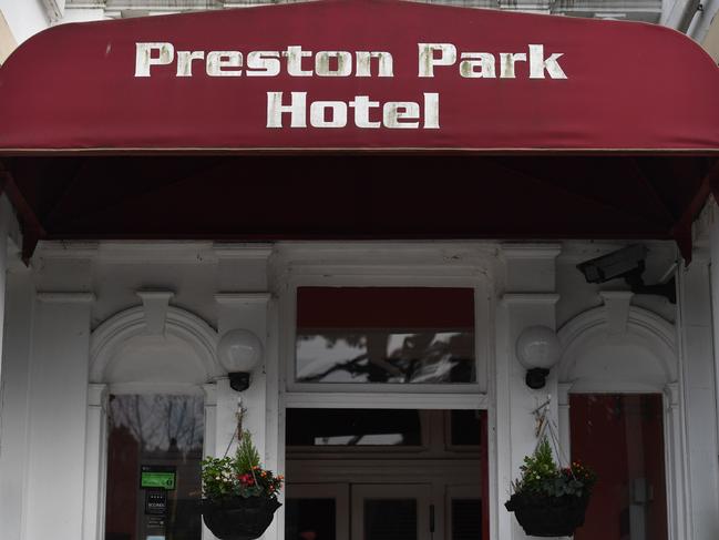 A general view shows the Preston Park Hotel in Brighton on March 24, 2017. Khalid Masood, the 52-year-old Briton behind this week's terror attack at Westminster Bridge and the British parliament, had a history of violence and was once investigated by the security services for potential extremism. The night before the attack in central London which killed at least four people and injured 50, Masood stayed in a hotel in Brighton on the southern English coast, where he told staff he was visiting friends. / AFP PHOTO / BEN STANSALL