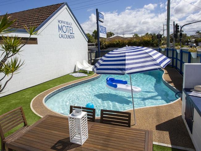 The Sunshine Coast's Moffat Beach Motel has been listed for sale for offers about $3m.