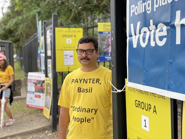 Lake Macquarie East Ward independent candidate Basil Paynter said people wanted to see new faces on council. Picture: Richard Noone